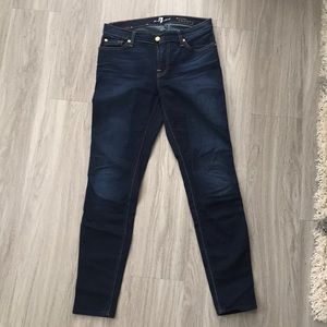 7 For All Mankind Mid-Rise Skinny Jean